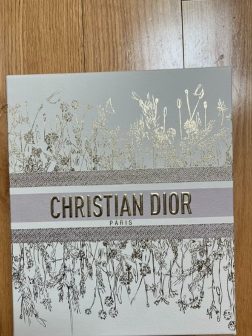 Empty Christian Dior Box